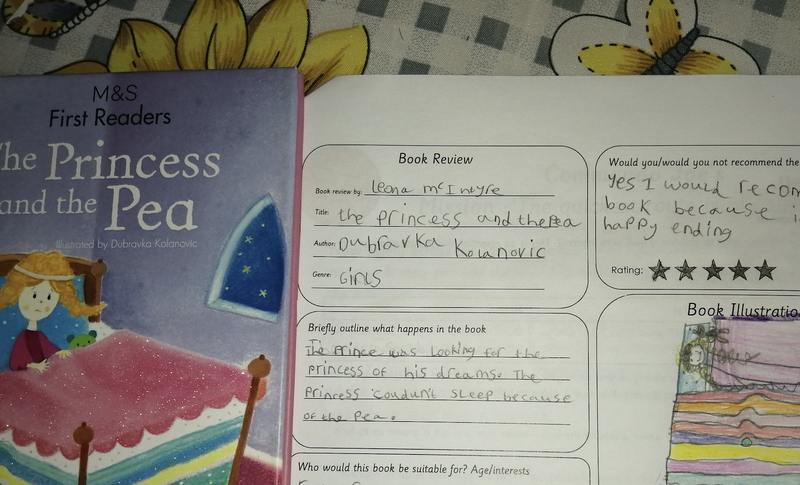 Leona's book review of The Princess and the Pea, a great traditional tale! 5 stars!!!